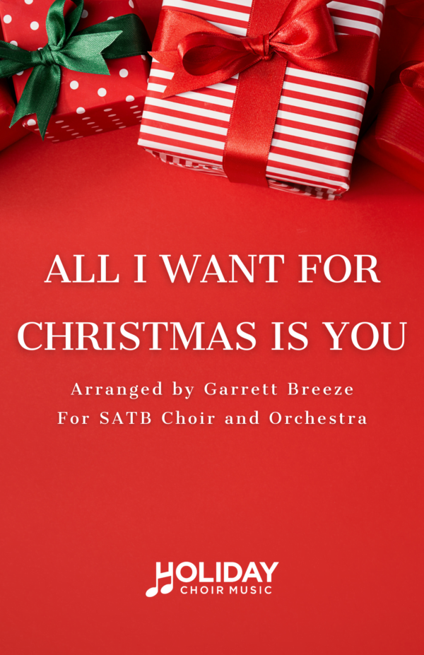 All I Want For Christmas Is You 11x17 TCARL COVER
