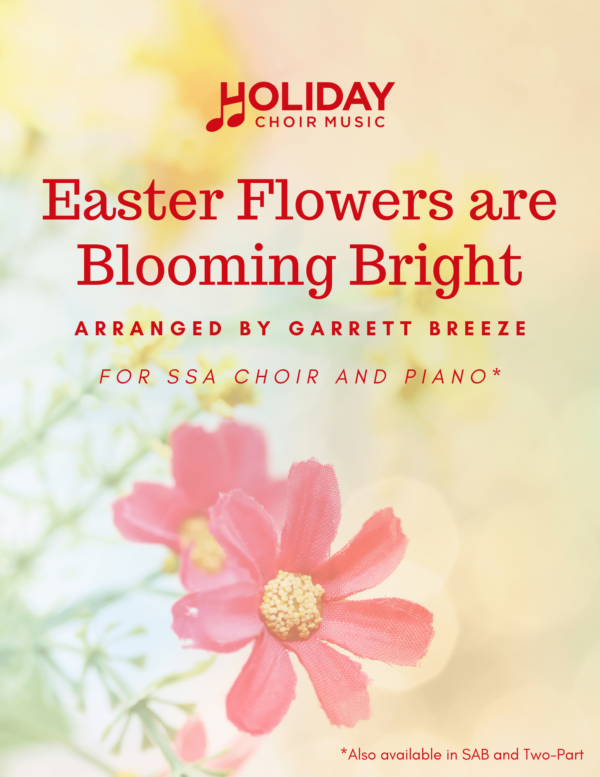 Easter Flowers SSA Cover
