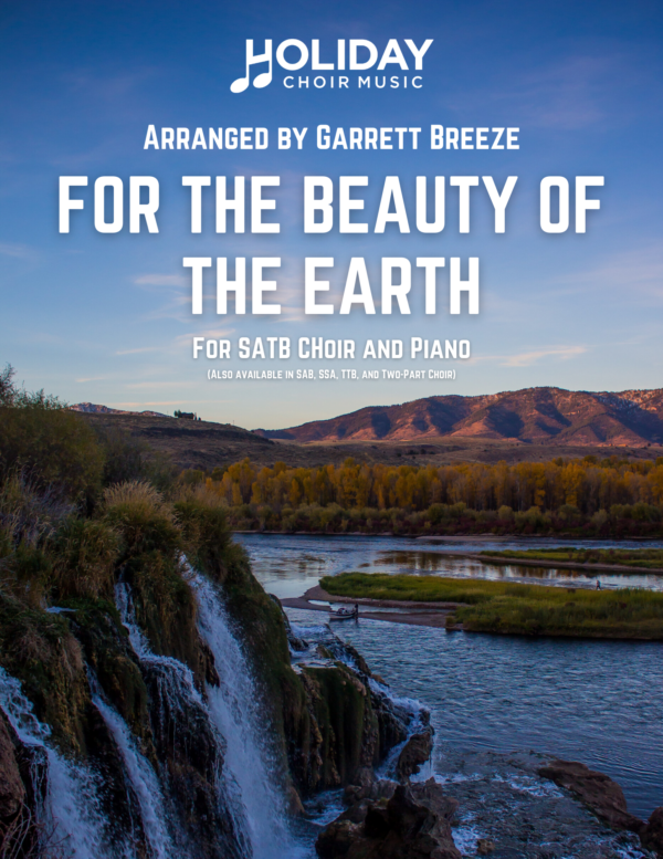 For the Beauty of the Earth SATB COVER